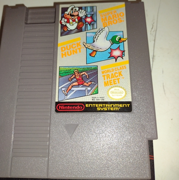 Vintage Mario Brothers and Duck Hunt Nintendo game - Picture 1 of 2